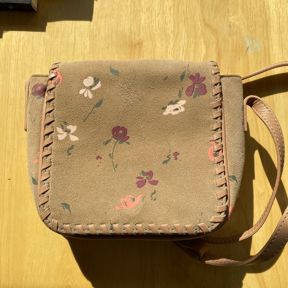 Lucky Brand Nela Suade Crossbody Purse
